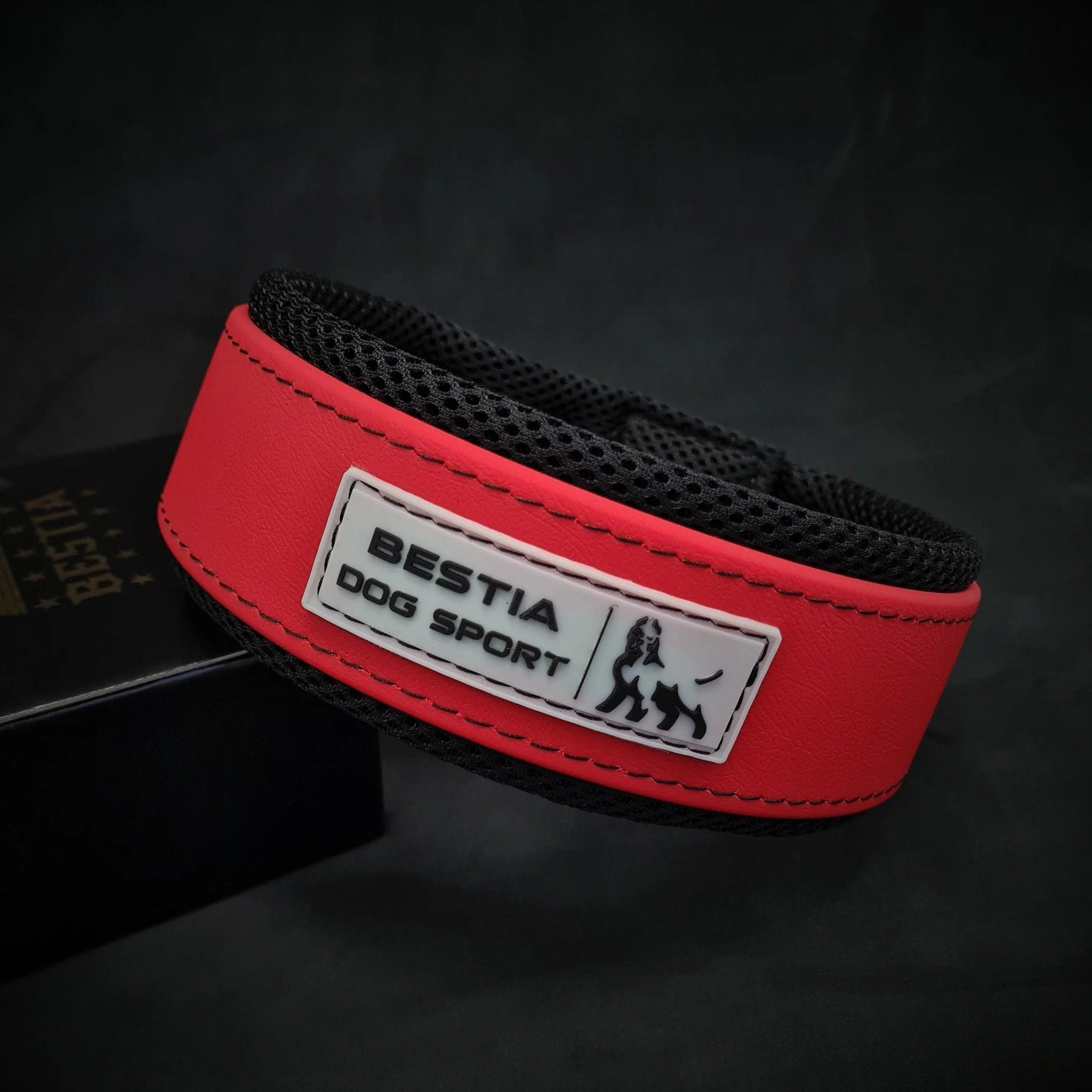 BESTIA DOG SPORT COLLAR RED - Image 2