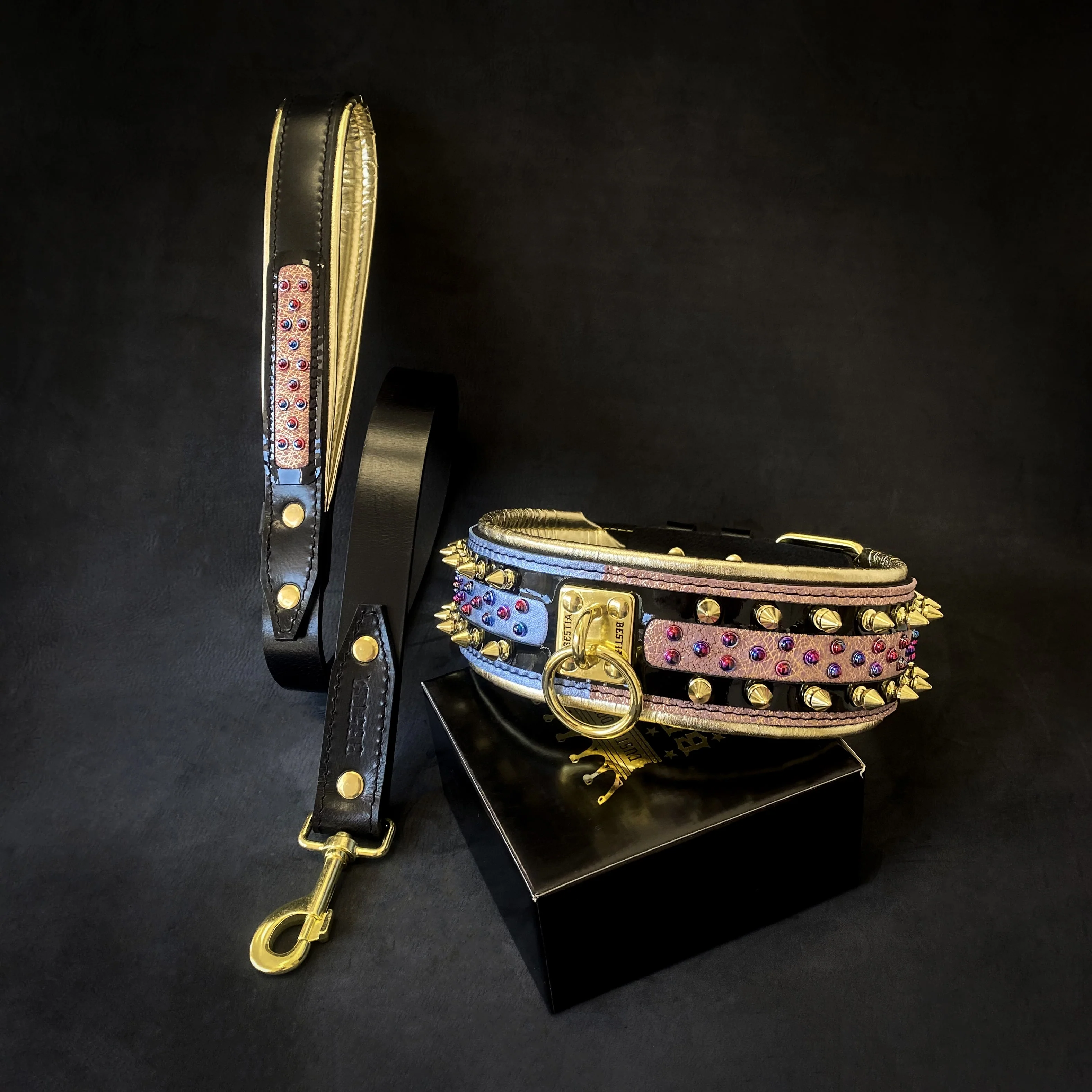 The Candy Dog Collar Black - Image 3
